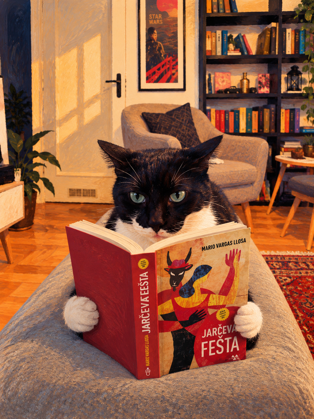 Jarčeva fešta, Mario Vargas Llosa